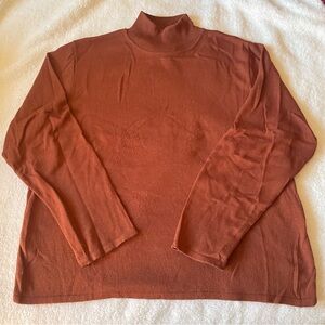 Vintage Jerry Lewis Mockneck Fall Sweater 2X